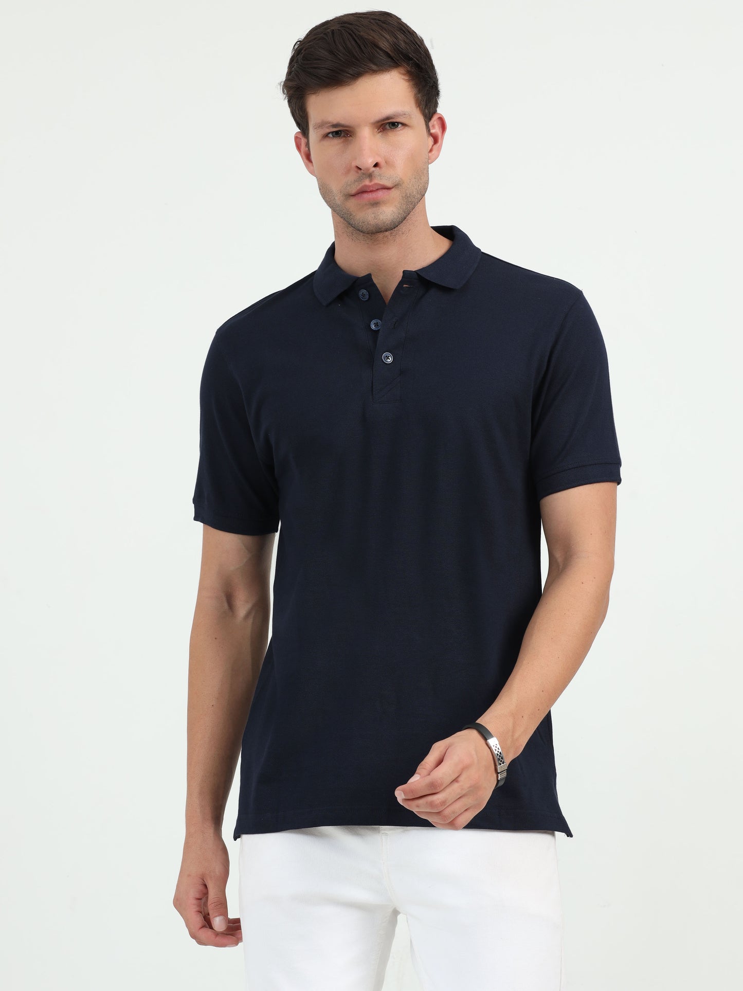 NuMode 100% Cotton Polo - Navy