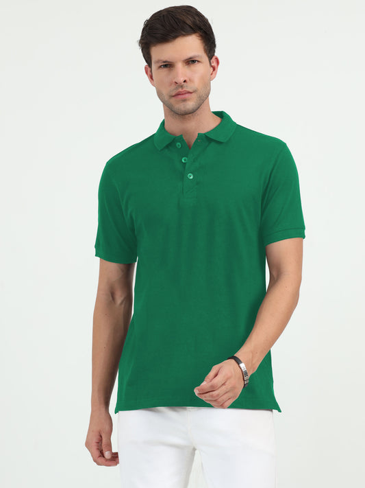 NuMode 100% Cotton Polo -Green