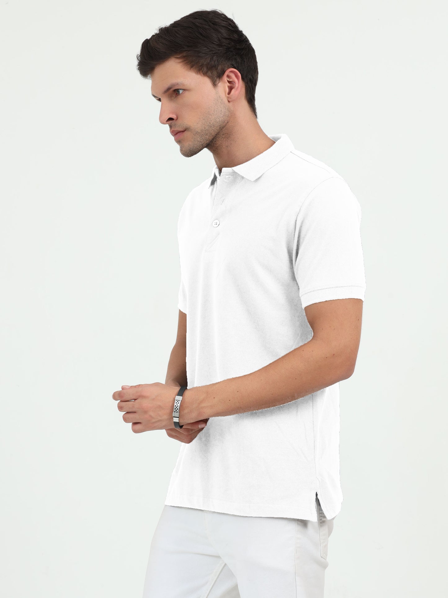 NuMode 100% Cotton Polo - White