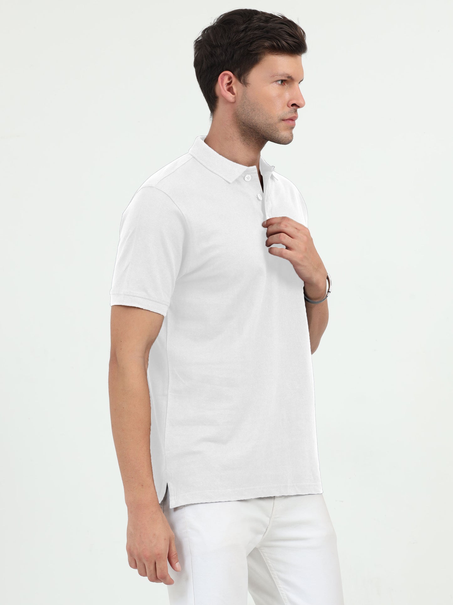 NuMode 100% Cotton Polo - White