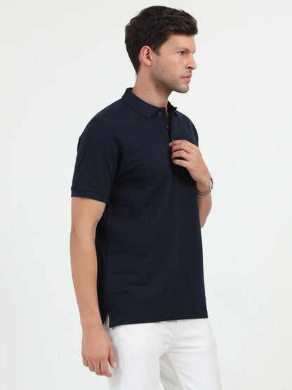 NuMode 100% Cotton Polo - Navy