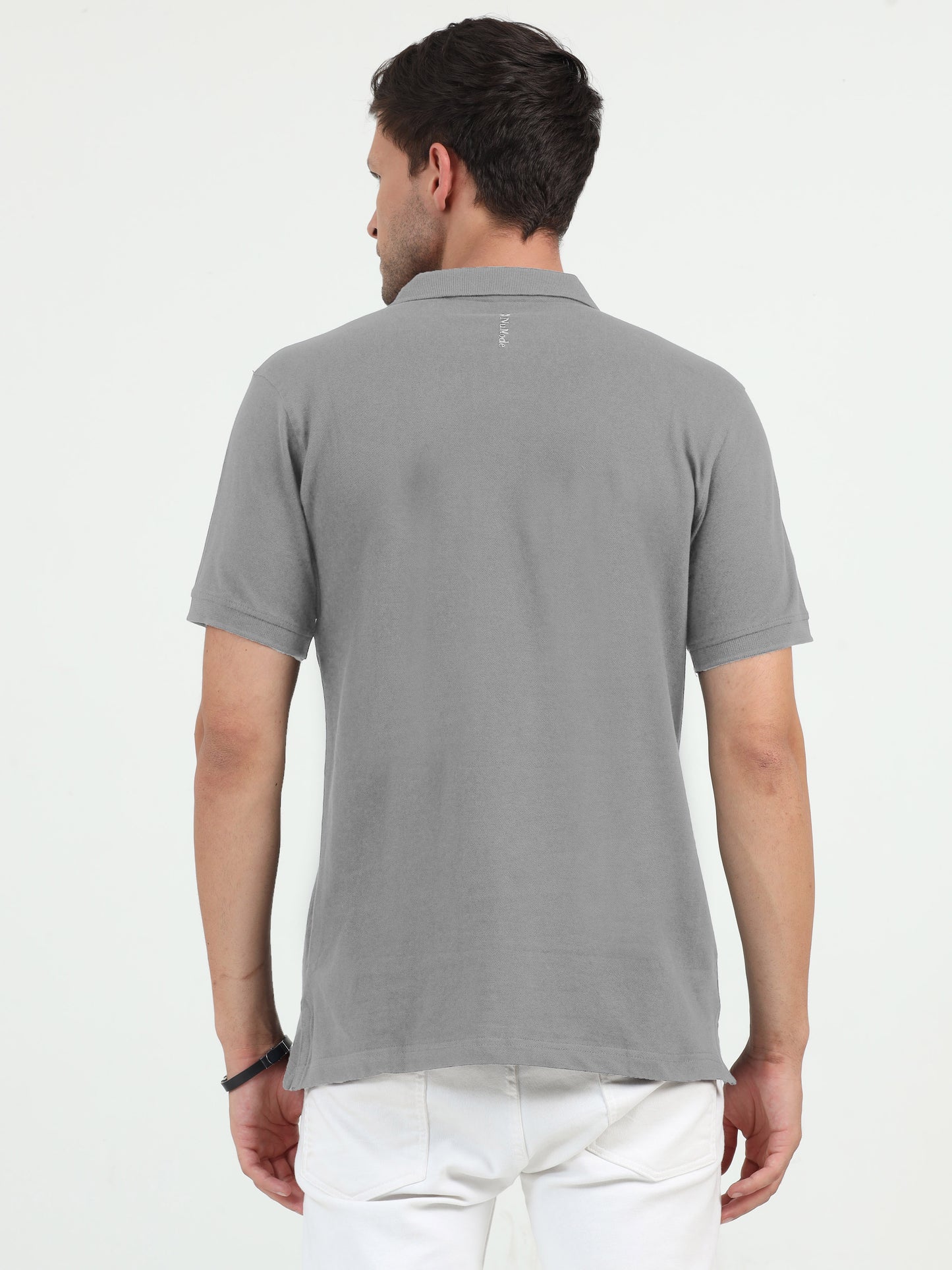 NuMode 100% Cotton Polo - Grey