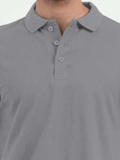 NuMode 100% Cotton Polo - Grey