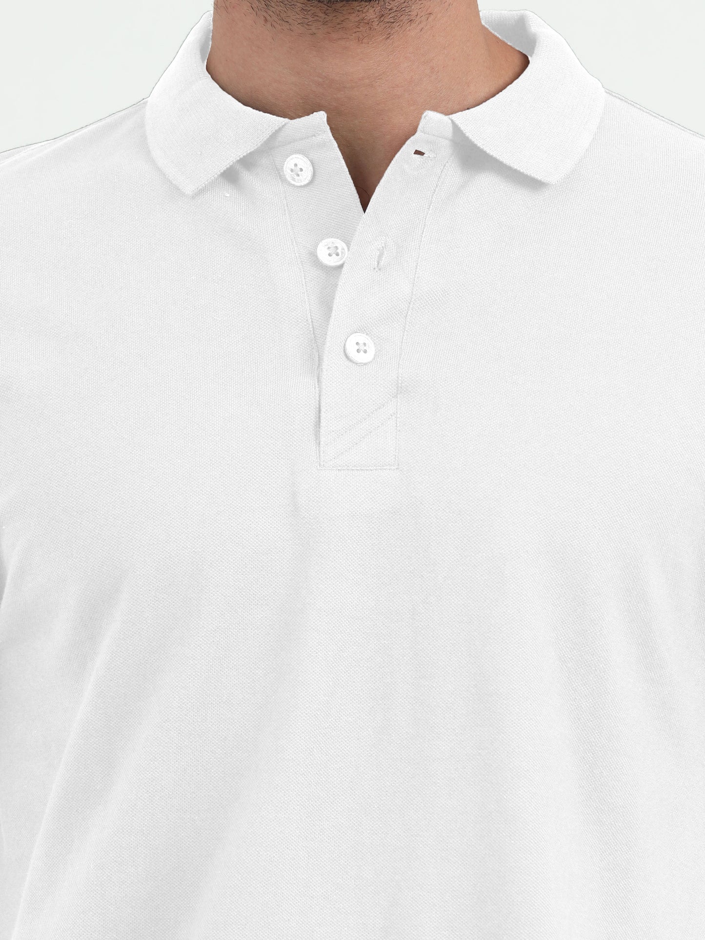 NuMode 100% Cotton Polo - White