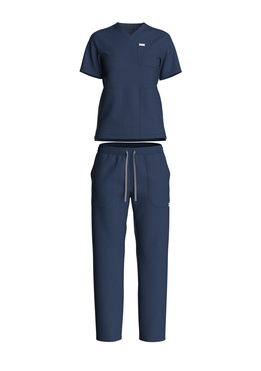 NuMode Women's Classic Scrub - Navy