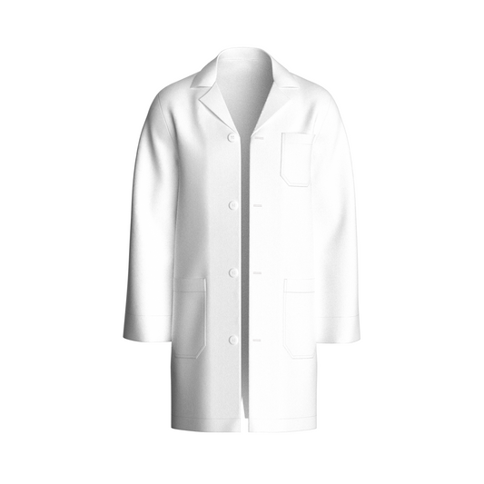 NuMode Unisex Full Sleeves Labcoat Apron